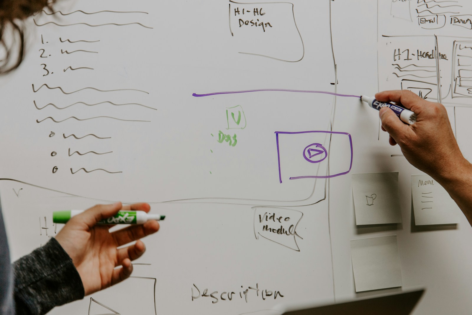 Amazon agency founder mapping pipeline challenges on a whiteboard